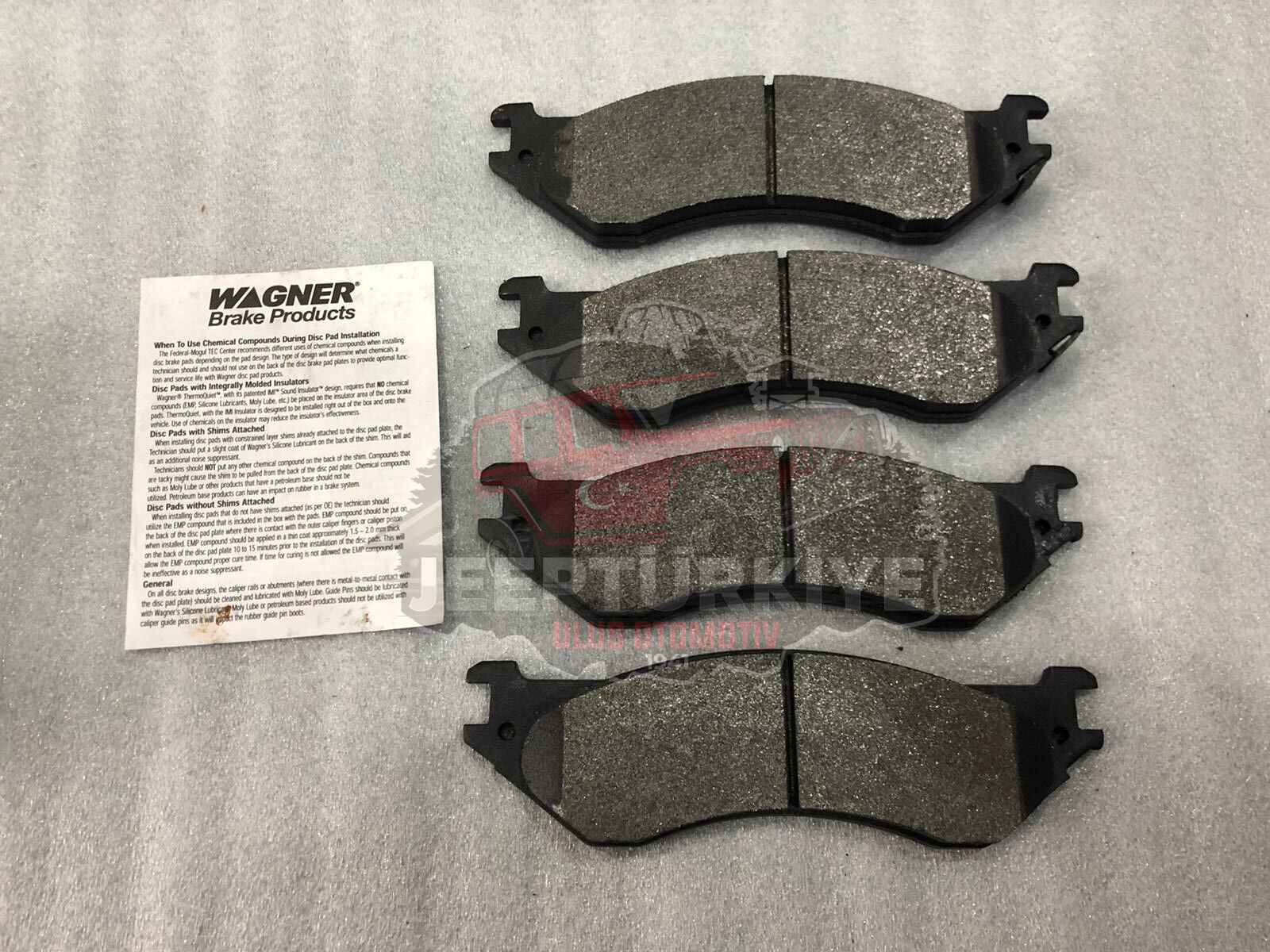 EXPEDİTİON 97/2002 - F-150 99/2003 - LİNCOLN NAVİGATOR 98/2002 ÖN BALATA ZX702