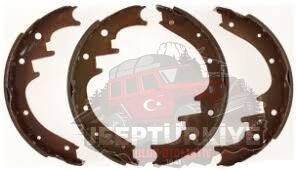 CHEROKEE KJ 2002 - 2004 REAR PADS WITH PULLEY 10 INCH 5066147AA